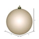thumbnail image 2 of Paquete de 12 Adornos Esféricos Brillantes Vickerman Oat 3 cm, 2 of 4