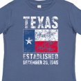 thumbnail image 4 of Inktastic Established December 29, 1845 Texas Flag Boys or Girls Toddler T-Shirt, 4 of 5
