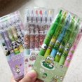 thumbnail image 2 of Sanrio Kero Keroppi-Bolígrafo neutro de 6 piezas, Kawaii, Anime, suministros escolares para estudiantes, operación de examen, juguetes de papelería, regalos, 2 of 4