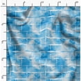 thumbnail image 2 of Soimoi Cotton Poplin Blue Fabric By the Yard - 42 Inch Wide - Shibori Tie & Dye - Shibori Serenity: Japanese Tie & Dye Artistry Printed Fabric, 2 of 6