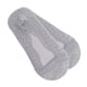 thumbnail image 5 of 2 pares de calcetines invisibles antideslizantes de encaje para mujer, de corte bajo, color gris 灰色, 5 of 9