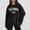 Black, variant on SIYUDAN Women's Sweatshirts Hoodies Long Sleeve Hoodie Women's Hoodies Pullover Oversized Hoodie for WomenLight Gray Sweatshirt for Women Fall Hoodies Preppy Clothes
