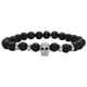 thumbnail image 1 of Volcánica Negro Zircon Pulsera Buda Beads Pulsera Pulsera de los hombres y las mujeres, 1 of 4