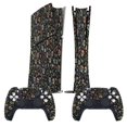 thumbnail image 2 of Pattern, Gorgeous, Black PS5/PS5 Slim Digital Disc Skin Sticker For Console And Controller Skins, 2 of 7