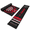 Black A, variant on Dart Mat 118"*24" Professional Rubber Floor