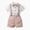 E02-Pink, variant on Kaprioy Boys Easter Outfit Toddler Baby Long Sleeve Plaid Prints T Shirt Tops Pants Child Kids Fashionable Clothing Cute Stylish Streetwear Outfit Set Toddler To Big Kid