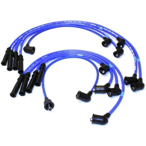 Spark Plug Wire Set - Compatible with 1986 - 1989 Nissan D21 2.4L 4-Cylinder 1987 1988