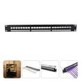 thumbnail image 6 of MLINS Coupler Patch Panel 19 inch Cable Management Module Rack Mount, 6 of 7