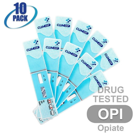 MiCare [10pk] - 1-Panel Dip Card Instant Urine Drug Test - Opiate (OPI)