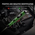 thumbnail image 2 of P50 Automotive Circuit Tester with LCD Display - 5V-30V Voltage Measurement, Bulb Load Testing, Electrical Load Detection, Power Polarity Indicator & 3 Modes - Dark Green ABS Multi-Function Car, 2 of 6