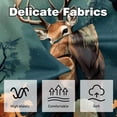 thumbnail image 3 of Deer Elegant Velvet Covers - Set of 2, Decorative Bed Pillow Cases with Unique Patterns for Home Decor, Available in 16x16, 18x18, and 20x20 Inches, 3 of 6