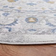 thumbnail image 3 of SAFAVIEH Palma Vince Oriental Area Rug, Beige/Light Blue, 6'7" x 6'7" Round, 3 of 8