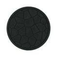 thumbnail image 1 of facefd Tapis de Table Caoutchouc Rond Chauffe Résistant Anti-Écaillage à l'Huile Sets de Table Réutilisables Hôtel Coasters Tampon d'Isolation Gris Noir 1Set, 1 of 6