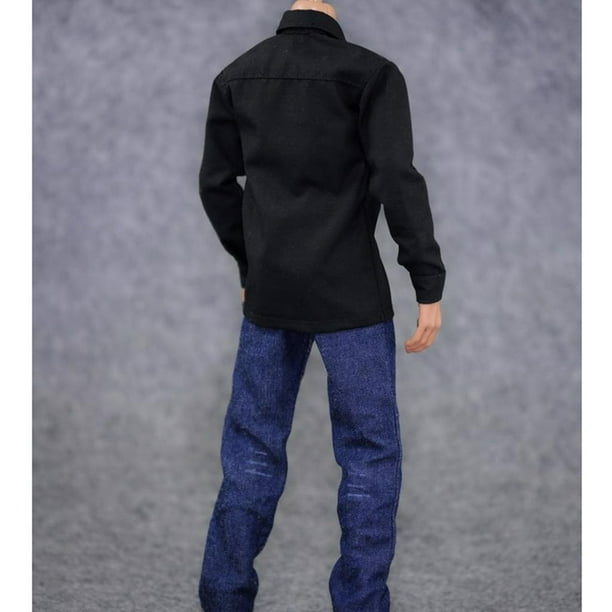 Pantalón Azul Pantalon Para Blusa Negra Camisa Azul Camisa De