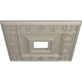 thumbnail image 3 of Ekena Millwork 18"W x 18"H x 3 1/2"ID x 1 1/8"P Eris Ceiling Medallion (Fits Canopies up to 9 7/8"), Hand-Painted Pearl White, 3 of 5