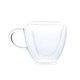 thumbnail image 1 of Taza de la taza del vino del café del té del de la pared doble clara a prueba de calor Taza de la taza del de Latte 150 ml Baoblaze Taza de café de doble pared, 1 of 7