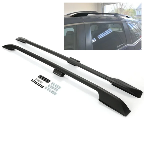 Kojem Roof Rack Luggage Rack Carrier Side Rails for 2012-2017 Honda Odyssey