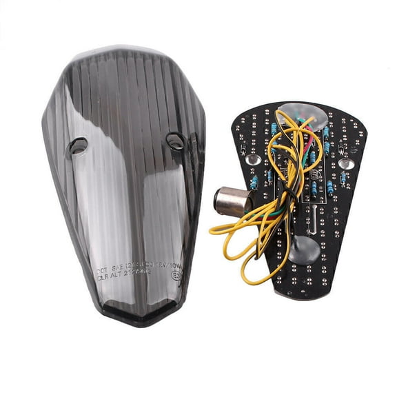 for Honda SHADOW AERO 750 2004 - 07 LED Tail Lamp Taillight Running Light Smoke