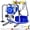 Blue, variant on Rvchic 1200W 3300PSI Airless Paint Sprayer with Extension Rod, Thinning-Free Stand Sprayer for Home Exterior/Interior,Garage,Furniture Blue