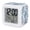 Navy, Steel Blue, White, variant on Blue Crab Coastal Digital Alarm Clock for Bedrooms, Smart LED Alarm Clock with 7 Color Changing Night Light, Summer Beach Coral Conch Shell Silent Wake Up Clocks for Sleep Study Cooking 3.2"x3.2"