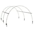 thumbnail image 4 of Stephan Roberts Christmas Light Tunnel, Large Cool White Outdoor Archway, 4 of 6