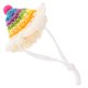thumbnail image 1 of unbranded Sombrero Tejido Para Hámster Y Pequeños Para Fiestas Y Cosplay Multicolor, 1 of 7
