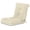 Beige, variant on Favoyard Rocking Chair Cushion Set, 3-Year Color Fastness Indoor & Outdoor Cushions with Secure Ties, Fit for Patio Chairs