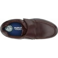 thumbnail image 5 of Nunn Bush Men Cam Strap Hook and Loop Casual Loafer Lightweight Slip On, Brown Tumbled, 9.5 Wide, 5 of 6