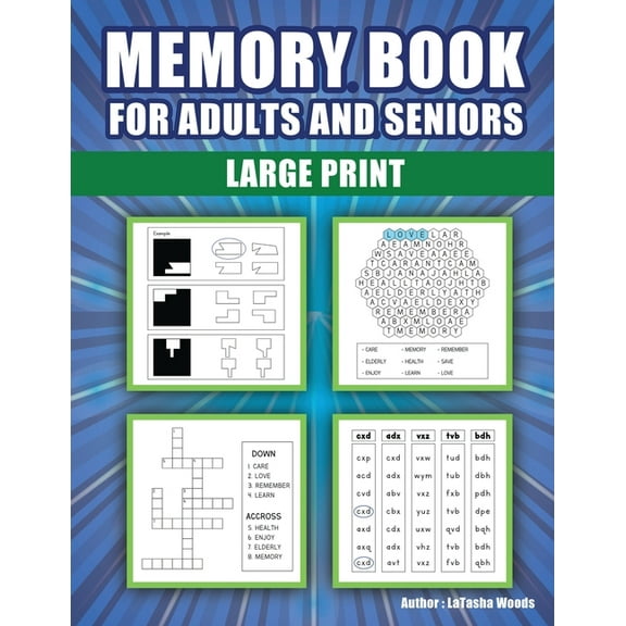 Memory Book for Adults and Seniors, (Paperback)
