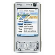 Nokia N95 160 MB Smartphone, 2.6" LCD240 x 320, Symbian OS 9.2, Silver