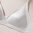 thumbnail image 3 of Turilly Bras Womens Wireless Lace Trim Bralette With Thin Straps Soft Breathable Everyday Everyday Bras, 3 of 5