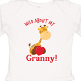 thumbnail image 4 of Inktastic Wild About My Granny Boys or Girls Long Sleeve Baby Bodysuit, 4 of 5