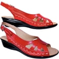 thumbnail image 4 of Sandalias de Mujer en Piel Vacuno Casual con Hebilla, 4 of 6