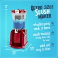 thumbnail image 2 of Máquina para hacer bebidas congeladas Nostalgia Retro Red 1L para el hogar, 2 of 6