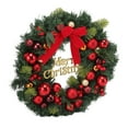 thumbnail image 1 of Artificial Christmas Garland, Christmas Wreath Recycled Exquisite Details Iron Wire  For Fireplace, 1 of 8