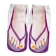 thumbnail image 2 of Calcetines con estampado de manicura, calcetines divertidos, novedad, calcetines casuales para niñas, calcetines tobilleros, calcetines con patrón 3D estilo B Yinane calcetines estampados, 2 of 8