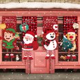thumbnail image 6 of Rovga Christmas Ornaments 1 Pcs Christmas Holiday Seasonal Sign Hanging Decor Christmas Decoration Hanging Santa Clus Banner Flag For Front Door Home Xmas Wall Windows A One Size, 6 of 6