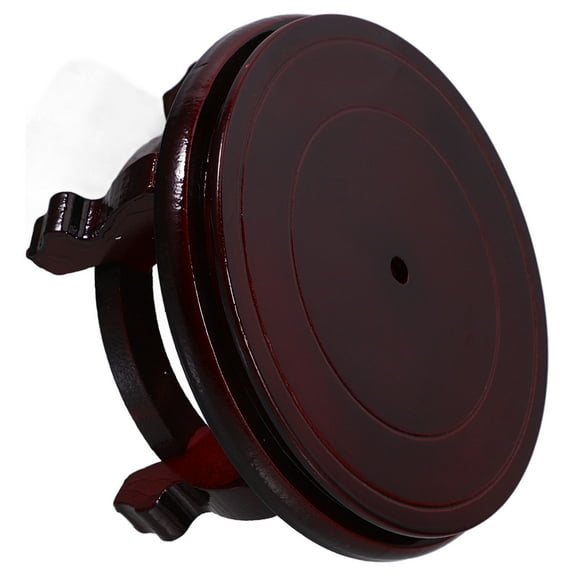 OUNONA Wooden Bench Stool Foot Step Stool Short Wood Riser Stools Counter Potted Planter Holder Risers for Living Room Bedroom Home Decors