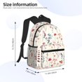 thumbnail image 2 of Fotbe Wildflower Watercolor 3 Mochila Ligera Casual para Laptop para Hombres y Mujeres, Mochila Impermeable de Uso Diario, Mochila para Universidad, 2 of 6