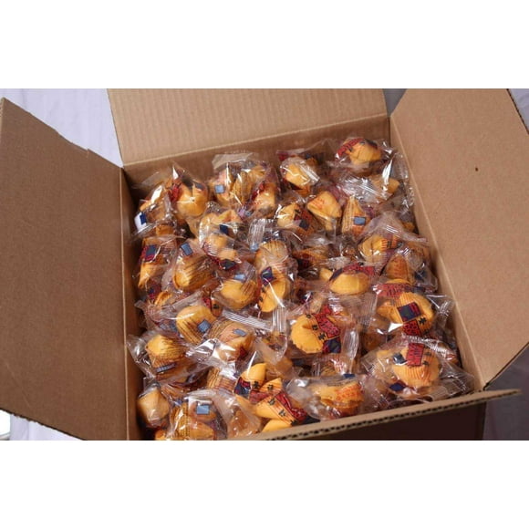 WINGS Fortune Cookies Wrapped Bulk Food Service 400pcs