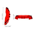 thumbnail image 4 of Couvre-étriers de Frein ABS Rouges pour la Plupart des Modèles de Voitures, Rehaussent le Style des Roues avec une Installation Facile 1 Paire, 4 of 8