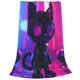 thumbnail image 2 of Fotbe Neon Toy Cat Reflections Manta de Franela Acolchonada con Estampado, Súper Suave y Esponjosa, Extra Grande para Sofá, Cama, Uso Todo el Año-80"x60", 2 of 7
