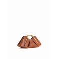 thumbnail image 4 of Women's Pleated Handbag with Gold Metal Handle, Elegant Clutch Purse for Wedding, Party and Evening Events, 4 of 5
