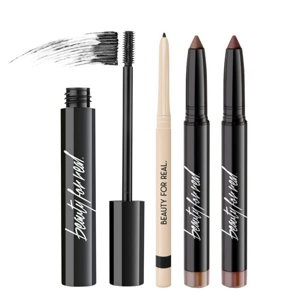 Eye Set Beauty For Real 4-Play con máscara, delineador de ojos y sombra de ojos