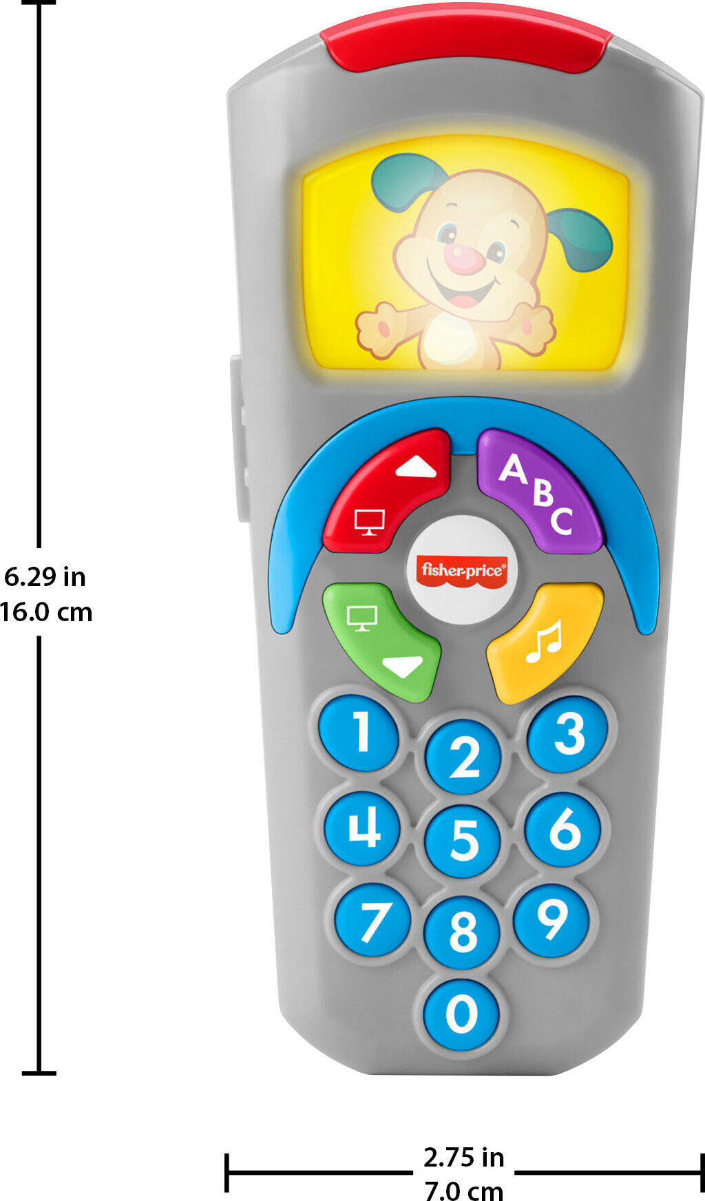 Fisher-Price Laugh & Learn Puppy’s Remote Baby & Toddler Learning Toy with Music & Lights - image 6 of 7