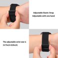 thumbnail image 5 of WFEAGL iWatch Series Nylon Apple Watch Band Sport Breathable Strap 42/44/45mm Black, 5 of 7