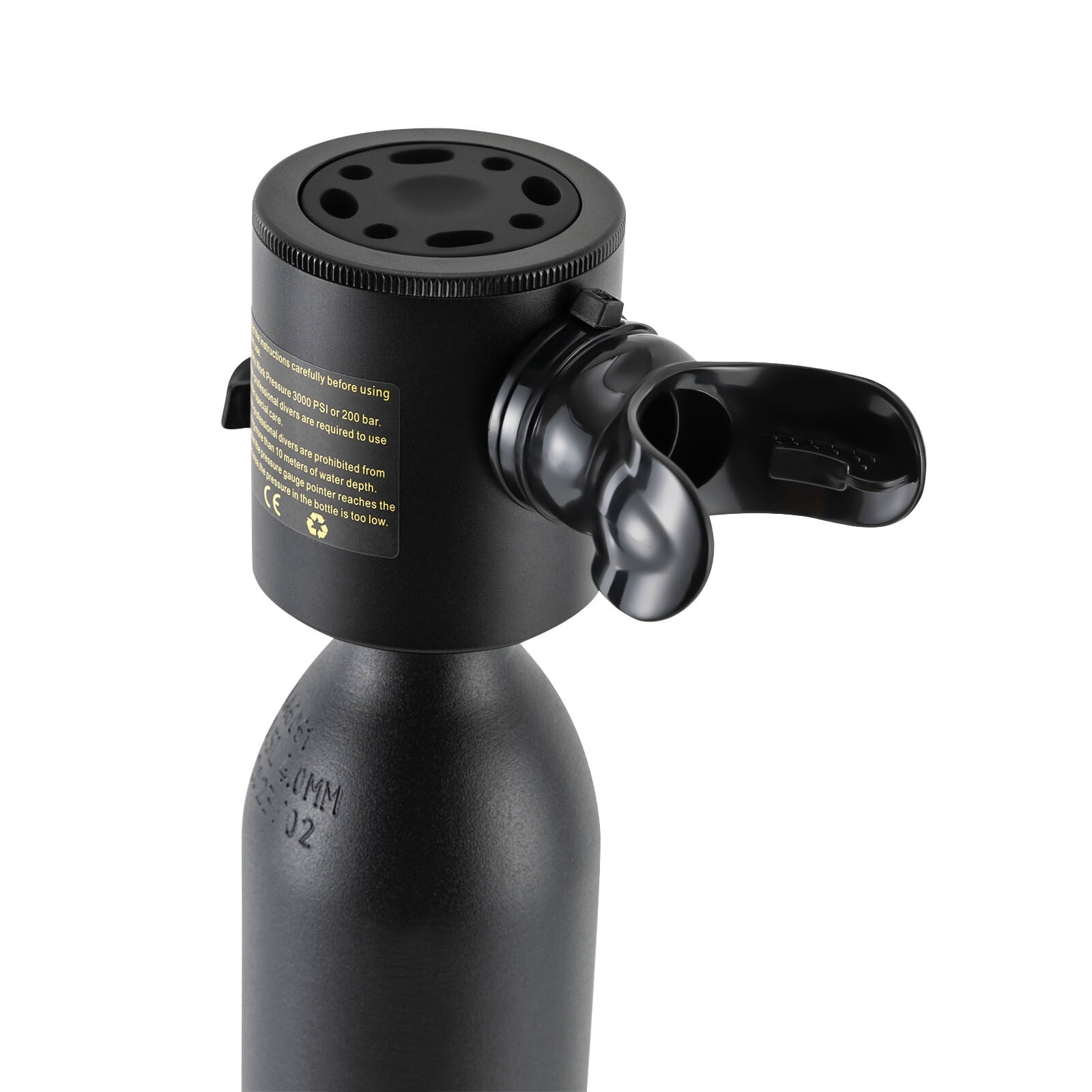 0.5L Mini Scuba Tank Underwater Diving Portable Breath Lungs Scuba Oxygen Tank