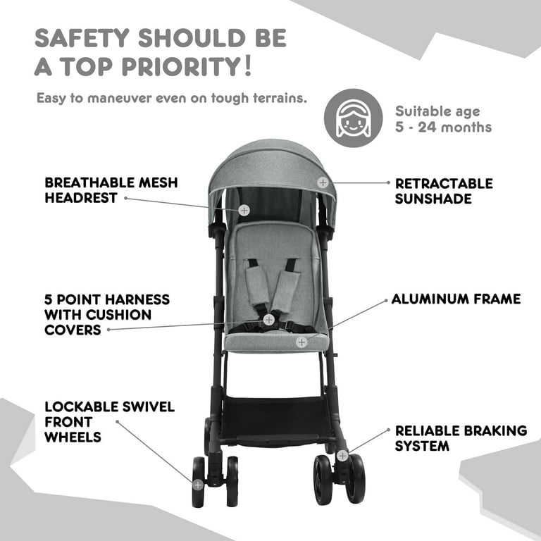Umbrella stroller top age 5