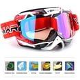 thumbnail image 2 of Gafas de moto Ubelly YC Racing Bendable Red, 2 of 8