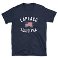 thumbnail image 1 of Laplace Louisiana Patriot Men's Cotton T-Shirt, 1 of 1